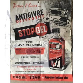 Publicité Transpar pour l'antigivre détergent
