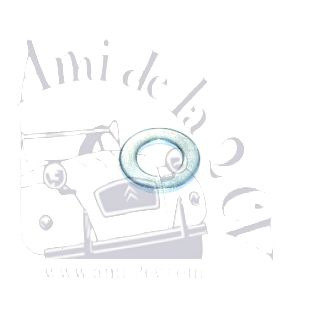 Rondelle 9 x 16 x 1.6 pour la fixation du flasque d'amortisseur 2cv