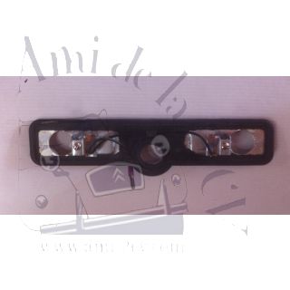 Socle d'éclaireur de plaque Ami 6 Axo avec joint et vis de fixations