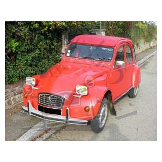 2CV 6 club Rouge Géranium 1977