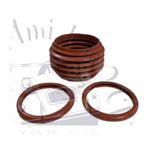 Soufflet de cardan homocinétique 4 plis 2cv Dyane Méhari Ami avec deux collier longue durée