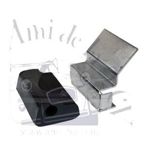 Support de pédale d'accélérateur + caoutchouc 2cv ancien modèle