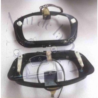Paire de supports de phare Ami Super avec câbles de règlage