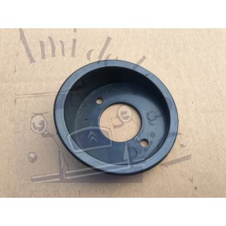Support plastique de clignotant 2cv avant droit noir