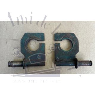 Supports amortisseurs avant sur châssis 2cv accessoire