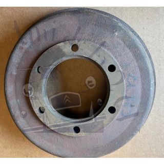 Tambour de frein 2cv 6 trous lisse origine stock d'époque
