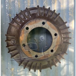 Tambour de freins avant 200 mm ventilé 2 CV berline 6 trous origine