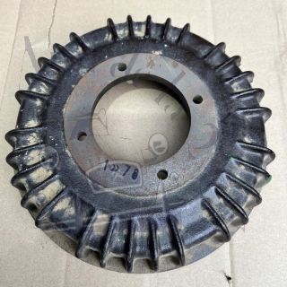 Tambour de freins avant ventilé 2cv 200mm 4 trous