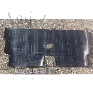 Tapis sol caoutchouc arrière en caouchouc 2CV récente Dyane