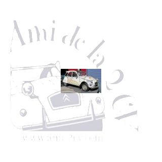 2CV 6 Club blanc meije