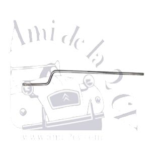 Tube de sortie 2cv6 en inox anglais