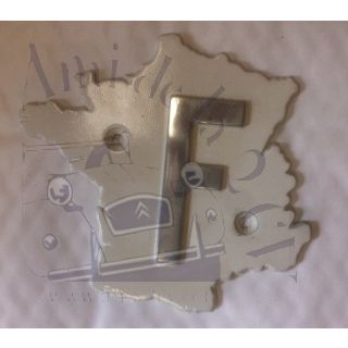 Véritable F GH France sur fond blanc
