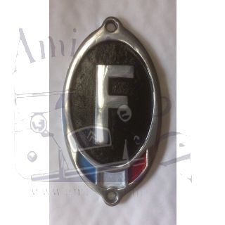 Véritable F GH vertical noir en aluminium massif avec drapeau tricolore