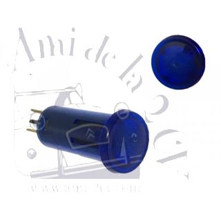 Voyant bleu de tableau de bord